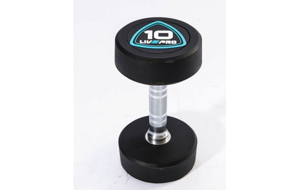 Гантели в уретане 6 кг Live Pro Studio Dumbbells LP8075-06 600_380