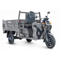 Грузовой электрический трицикл RuTrike D5 1700 гидравлика (60V1200W) 024732-2797 серый