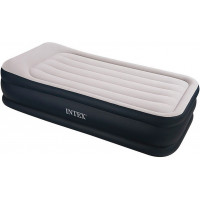 Надувная кровать Intex Deluxe Pillow Rest Raised Bed 99х191х42см, встр. насос 220V 64132