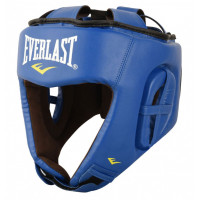 Шлем для любительского бокса Everlast Amateur Competition PU син.