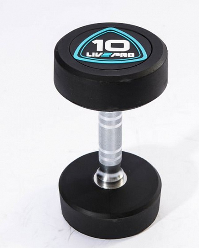 Гантели в уретане 4 кг Live Pro Studio Dumbbells LP8075-04 642_800